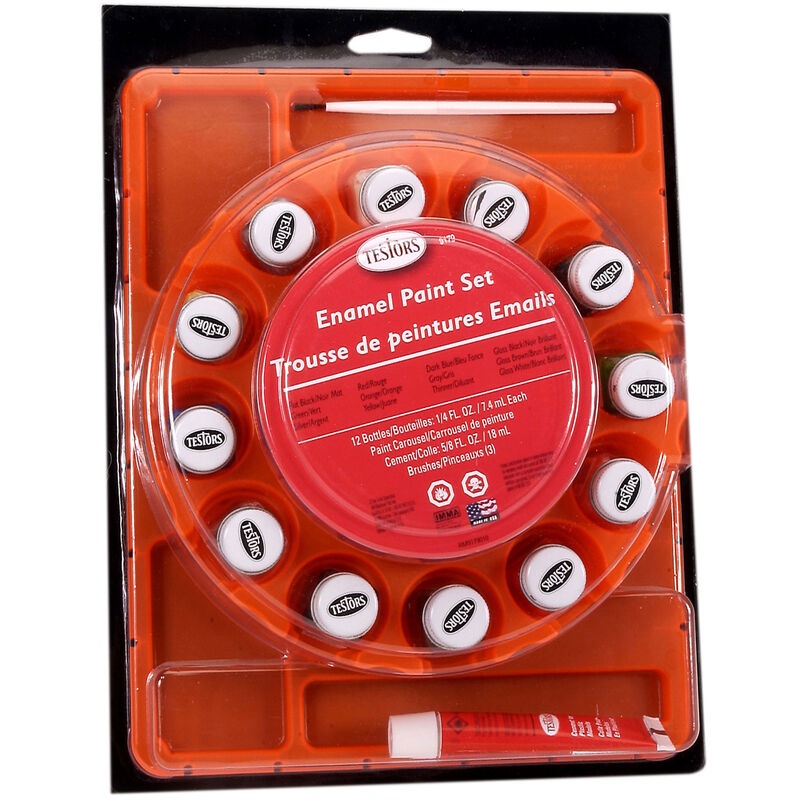 TESTORS 9179 Carousel Finishing Set Enamel
