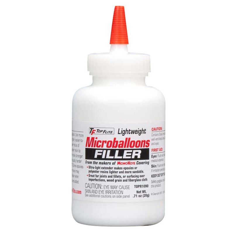 TOP FLITE TOPR1090 Microballoons Filler 8 oz