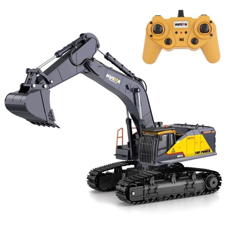 HUINA 1592 1/14 RC Excavator 1/14 Radio Controlled Truck 2.4G Remote Control