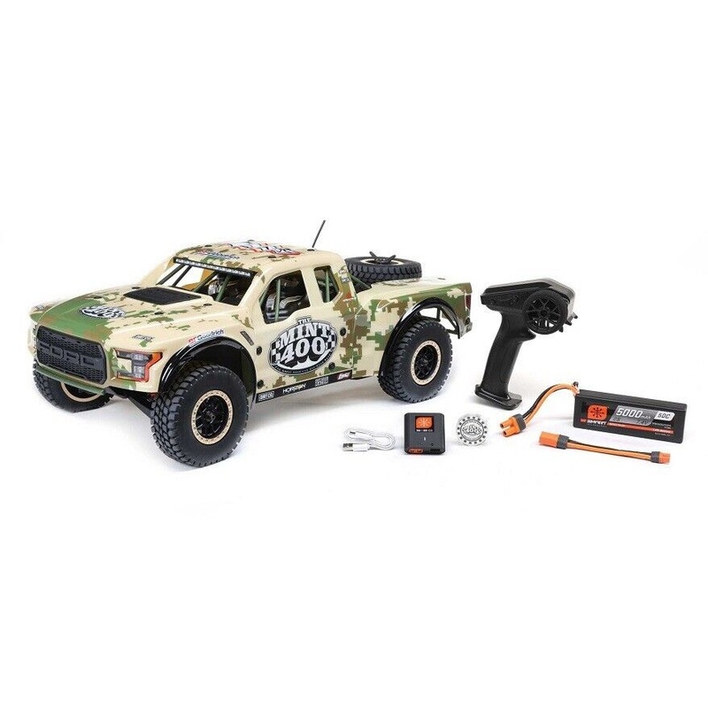 LOSI LOS03048T1 1/10 Mint 400 Ford Raptor Baja Rey Limited Edition 4WD RTR, Tan
