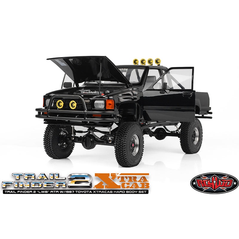 RC4WD Z-RTR0057 Trail Finder 2 LWB w 1987 Toyota XTRAcab Bodyset