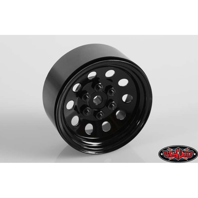 RC4WD Z-W0074 Pro10 Steel Stamped Beadlock Wheel ( Black)