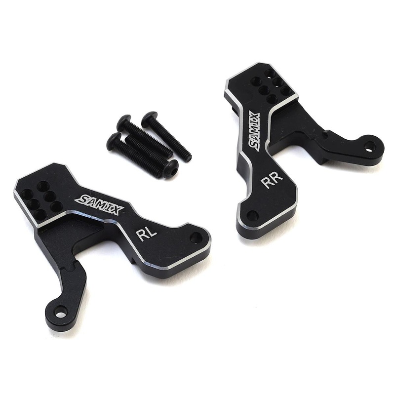 SAMIX TRX4-6024 BK Traxxas TRX-4 Aluminum Rear Shock Plate Black