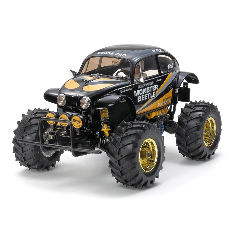 TAMIYA 47419-60A Monster Beetle 2015 "Black Edition" 2WD Monster Truck Kit