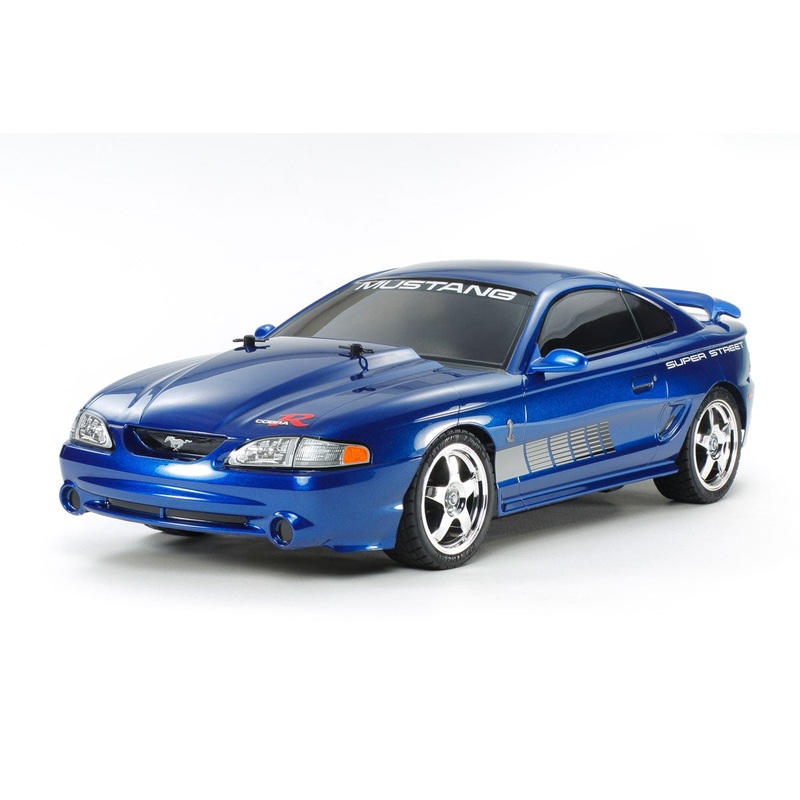 TAMIYA 47430 1/10 RC 1995 Ford Mustang SVT Cobra R TT-01 Type E