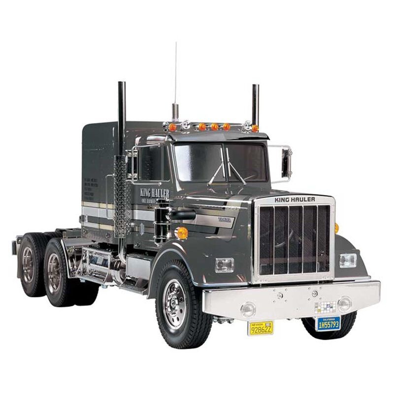 TAMIYA 56336 1/14 King Hauler 10X8WD Semi Tractor Kit, Black Edition