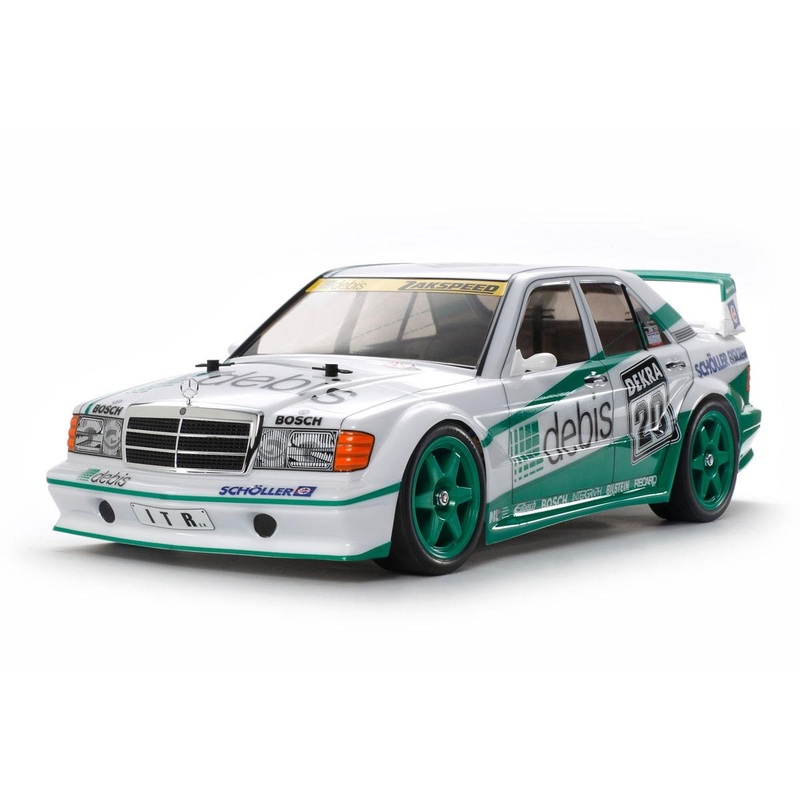 TAMIYA 58656-60A 190E EVO.II Zakspeed Debis 1/10 4WD Electric Touring Car Kit (TT-01E)