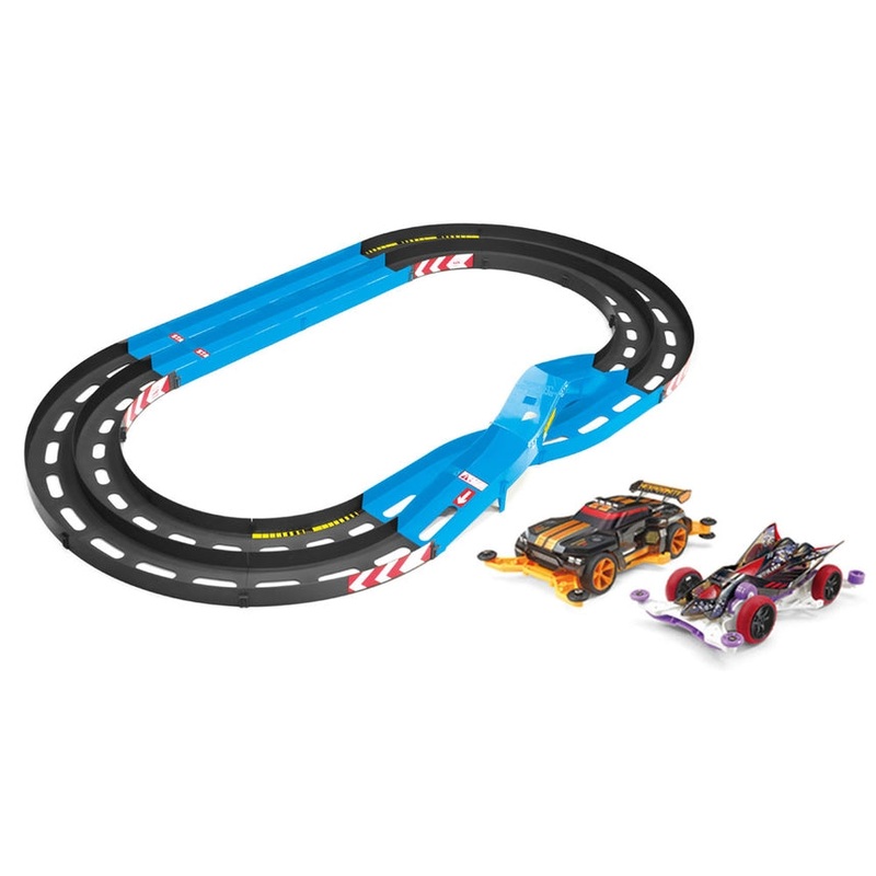 TAMIYA 95610 JR O-H 2 LEVEL CIRCUIT W/Geoglider/Hexagonite Bl Sp