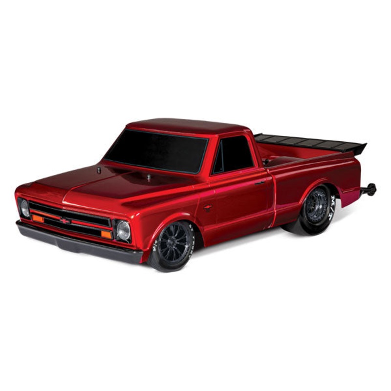 TRAXXAS 94076-4  Drag Slash: 1/10 Scale 2WD Drag Racing Truck. RTR with TQi Traxxas Link Enabled 2.4GHz Radio System, Velineon VXL-3s brushless ESC (fwd/rev), and Traxxas Stability Management