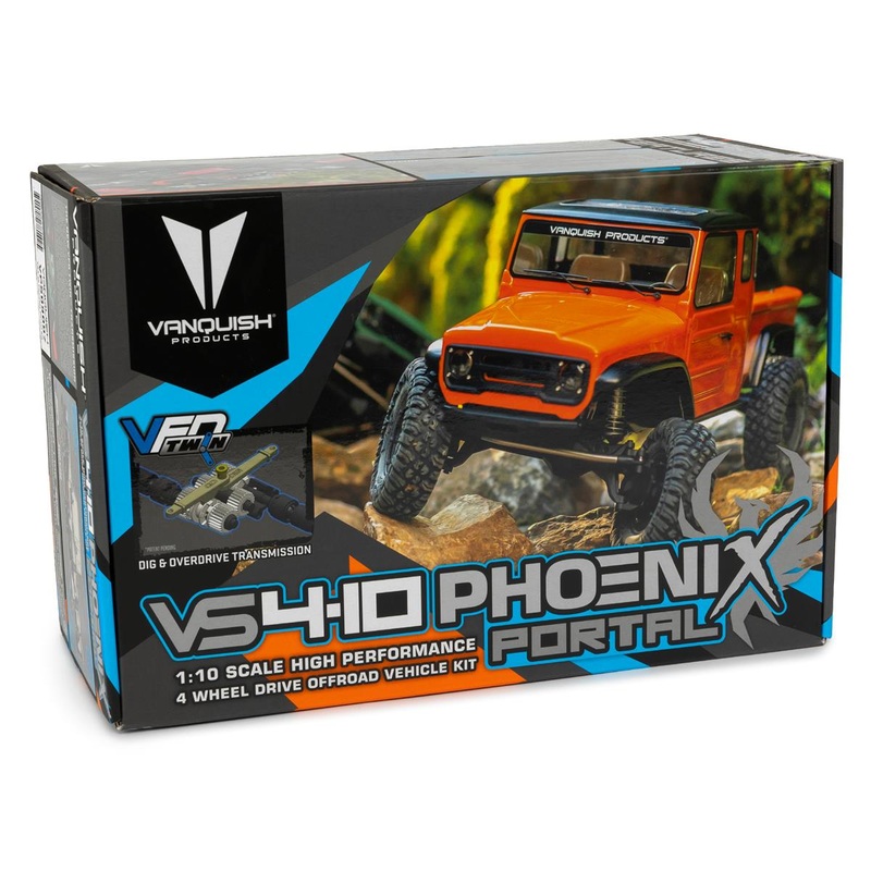 VANQUISH VPS09007 VS4-10 Phoenix Portal Rock Crawler Kit