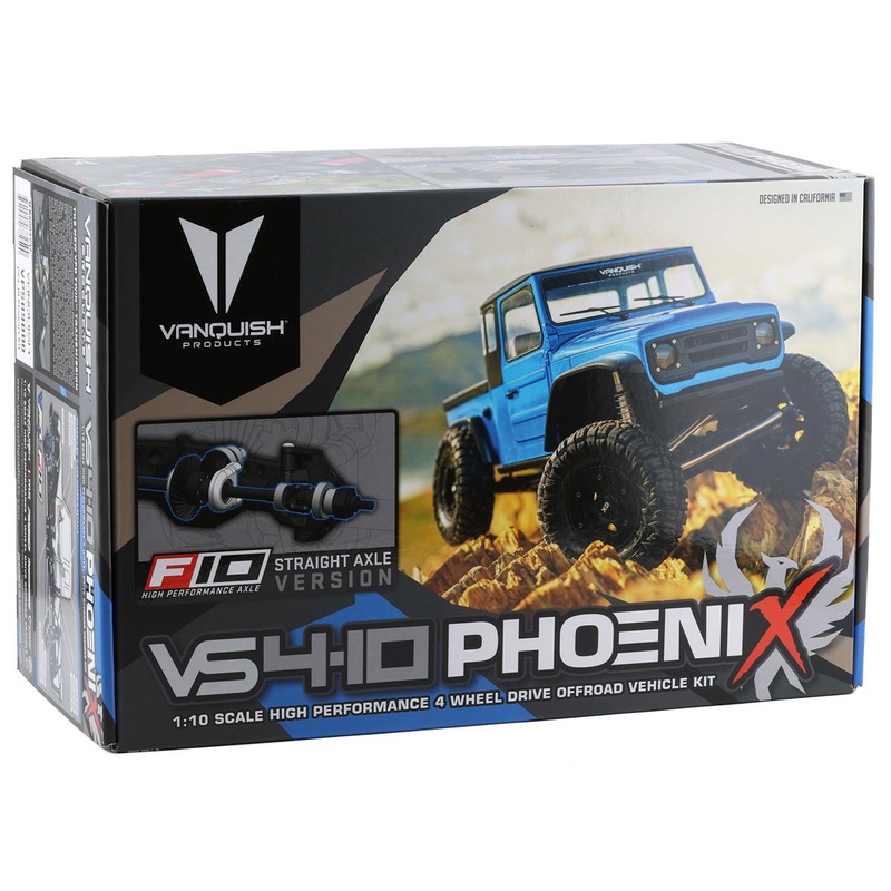 VANQUISH VPS09008 VS4-10 Phoenix Straight Axle Rock Crawler Kit