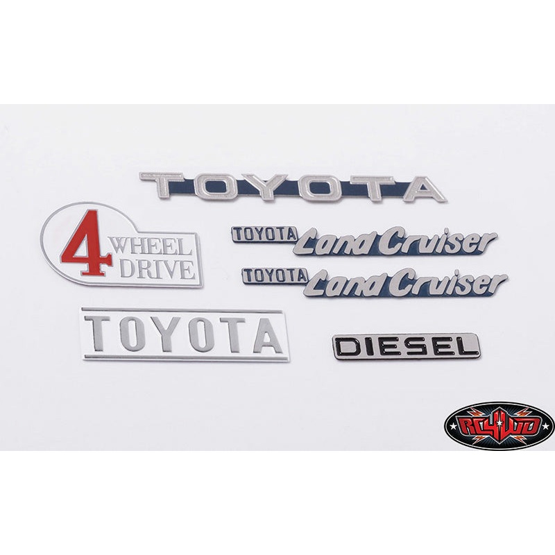 RC4WD Z-S1714 Cruiser Body Emblem Set