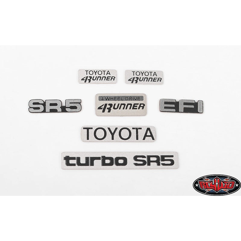 RC4WD Z-S1926 RC4WD 1985 Toyota 4Runner Emblem Set