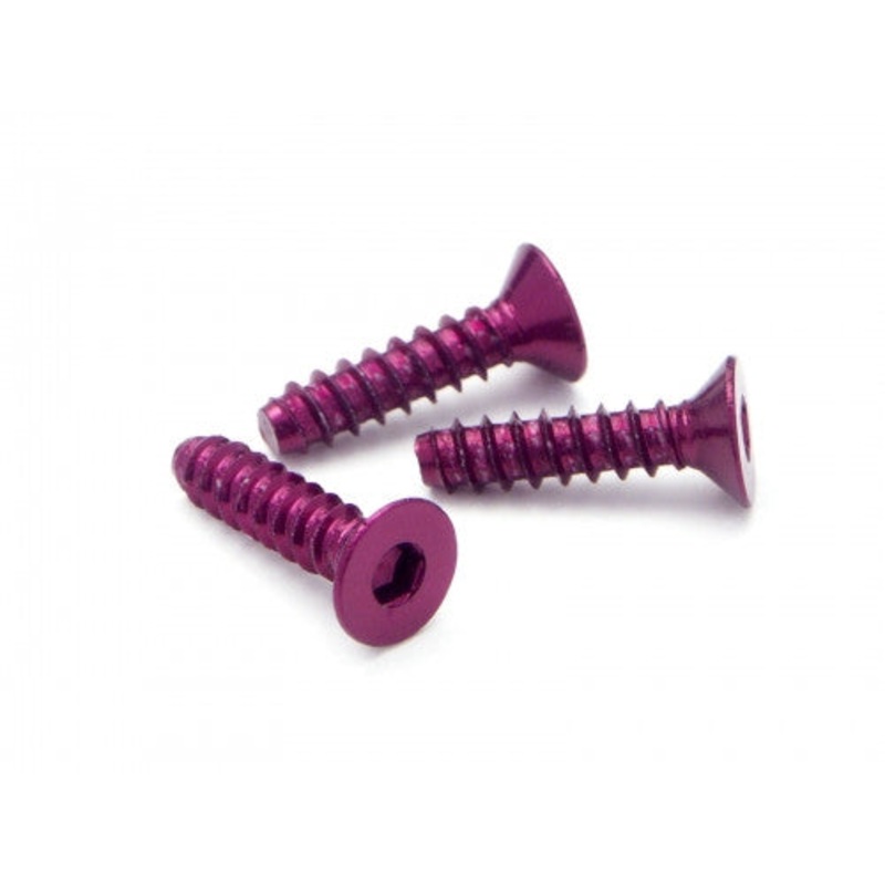 HPI Z078 Aluminum TP Hex Screw 3mx12mm Purple *DISC*