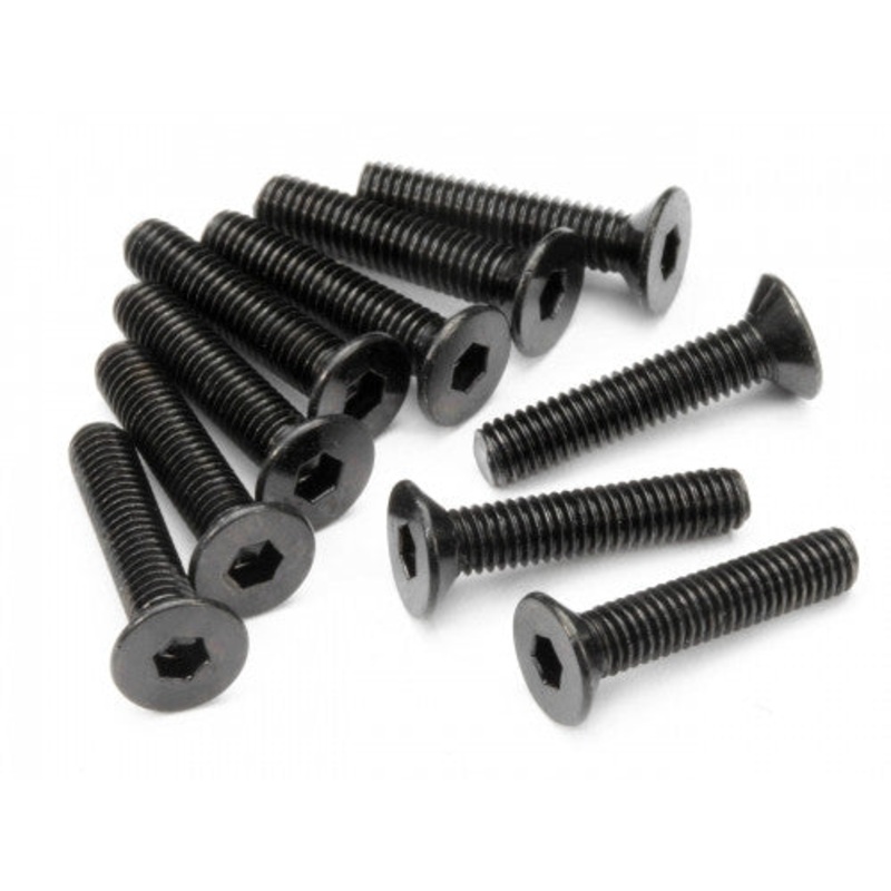 HPI Z085 Flat Head Screw M3x15mm Hex Socket Hellfire