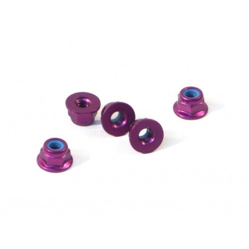 HPI Z679 Wheel Nut Purple Anodized 4mm *DISC*