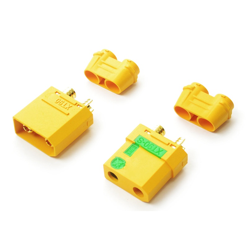 COMMON SENSE RC XT90S-MF-1P XT90 Anti-Spark Connectors - (1) Male and (1) Female