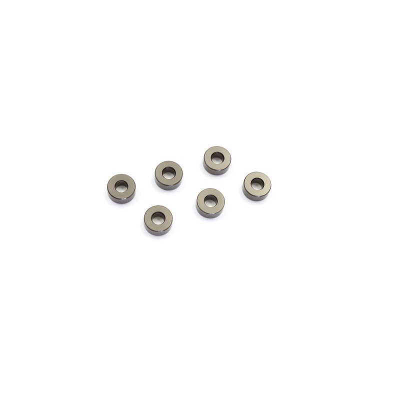 KYOSHO W0143GM Aluminum Collar Spacer 3x7x3mm Gunmetal