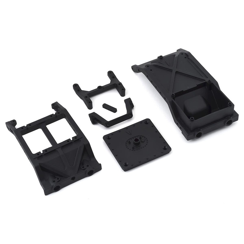 VANQUISH VPS10126 VS4-10 Chassis Plastic Cross Braces w/Dig Servo Mount