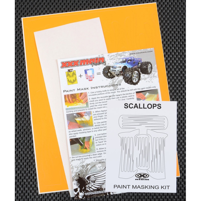 XXX MAIN M001L Scallops Paint Mask