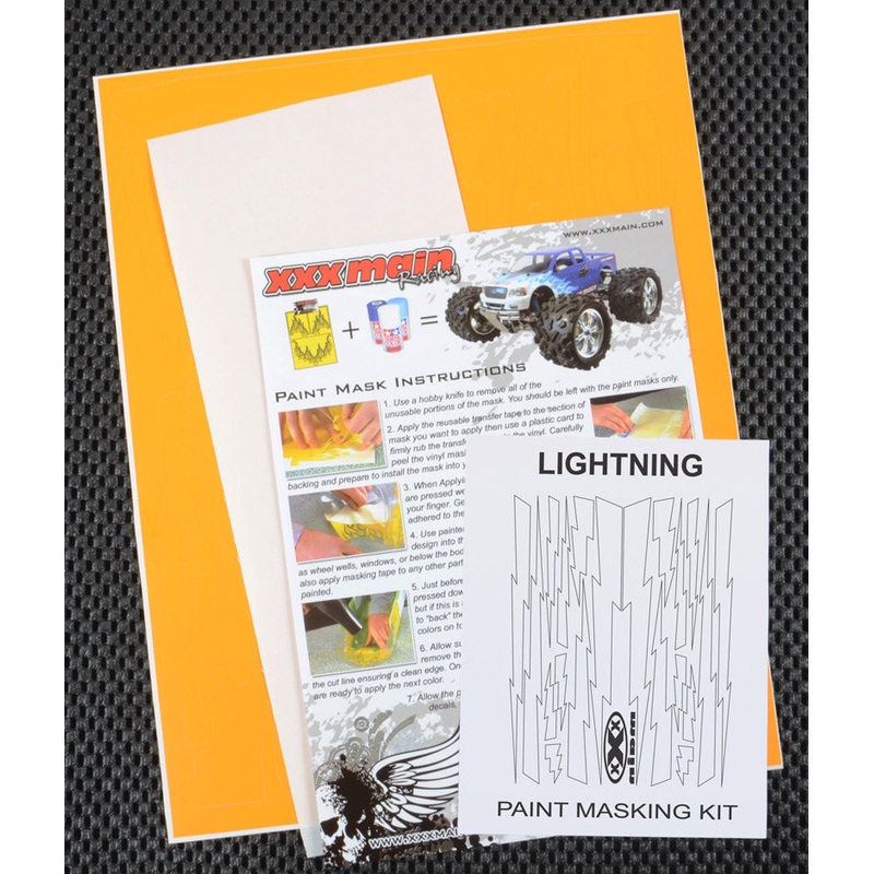 XXX MAIN M010L Lightning Bolts Paint Mask