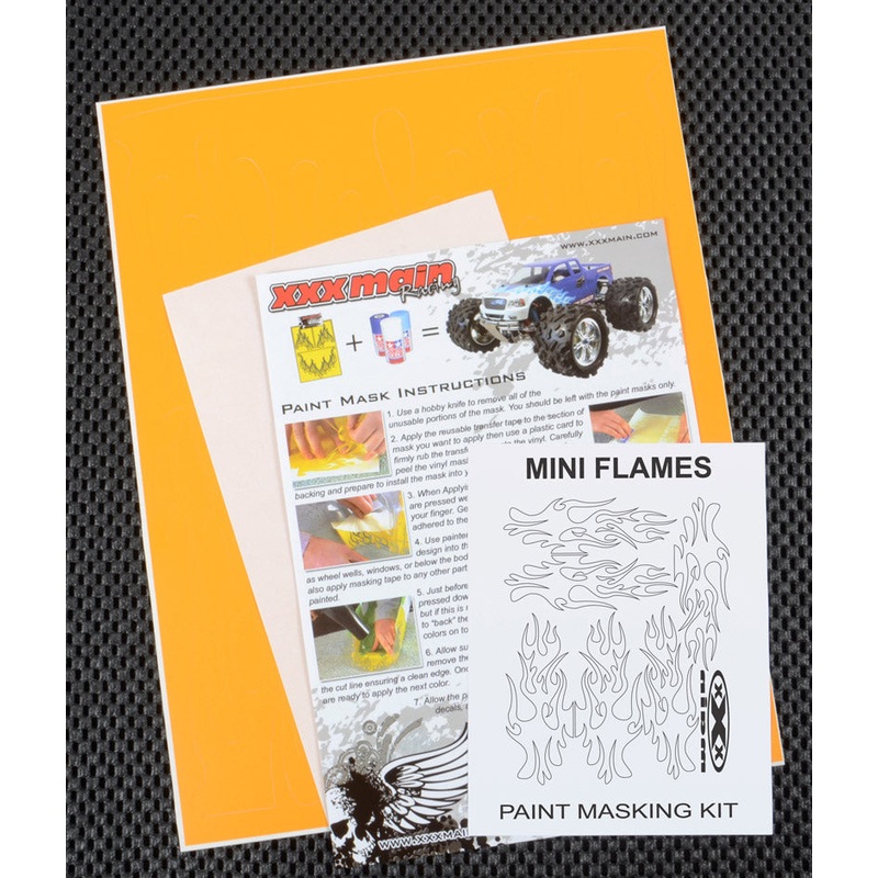 XXX MAIN M020L Mini Flames Paint Mask