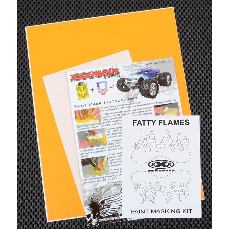 XXX MAIN M021L Fatty Flames Paint Mask