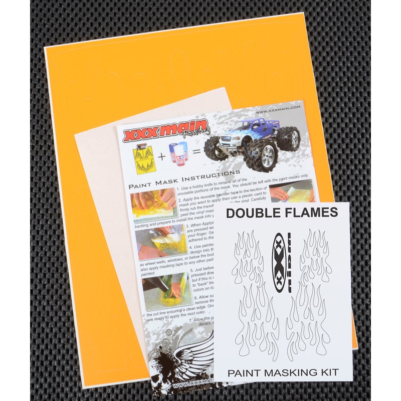 XXX MAIN M025L Double Flames Paint Mask