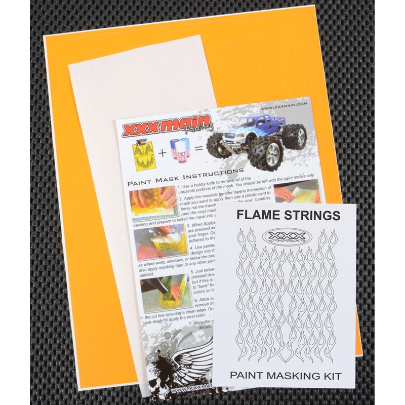 XXX MAIN M044L Flame Strings Paint Mask