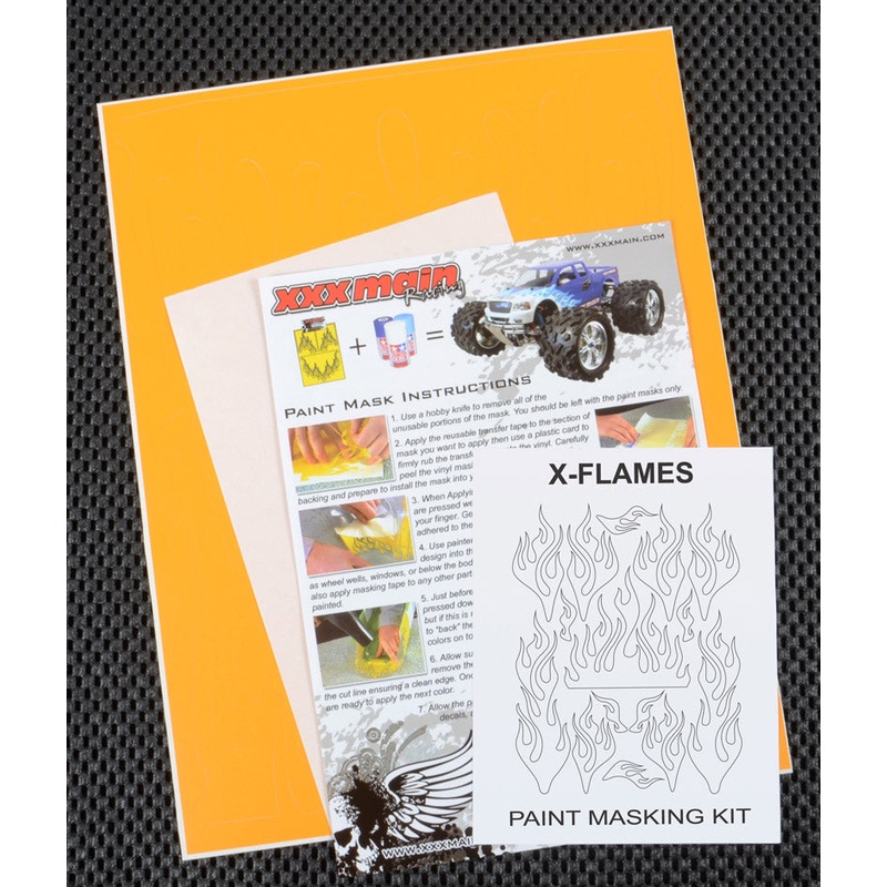 XXX MAIN M062L X-Flames Paint Mask