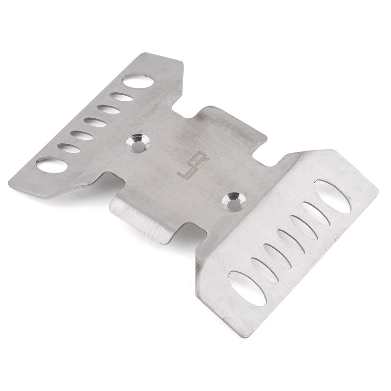 YEAH RACING AXSC-014 Axial SCX10 III Stainless Steel Center Skid Plate