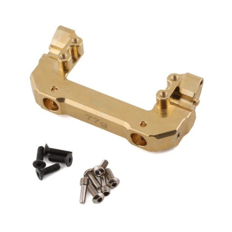 YEAH RACING AXSC-018 Axial SCX10 III Brass Front Bumper/Servo Mount (77g)