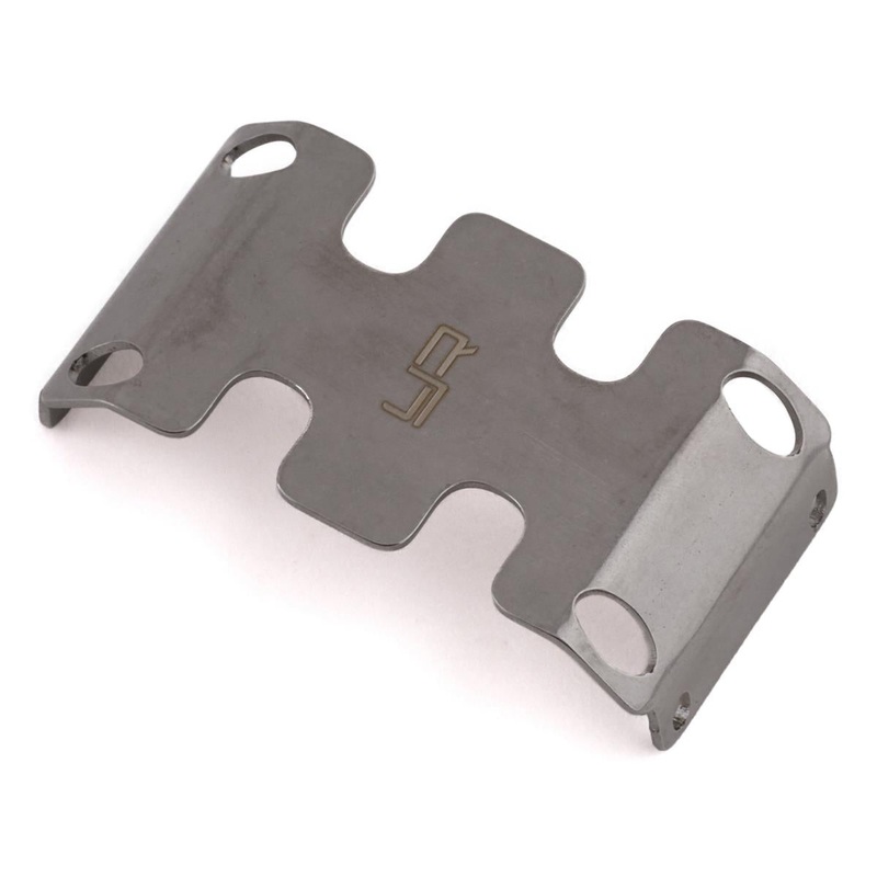 YEAH RACING AXSC-027 SCX24 Stainless Steel Skid Plate
