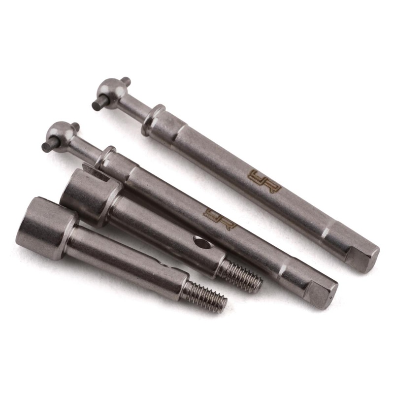 YEAH RACING AXSC-043 SCX24 Steel Front Driveshafts