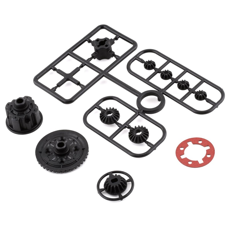 YEAH RACING TATT-054 Tamiya TT-02 Differential Case & Gear Set