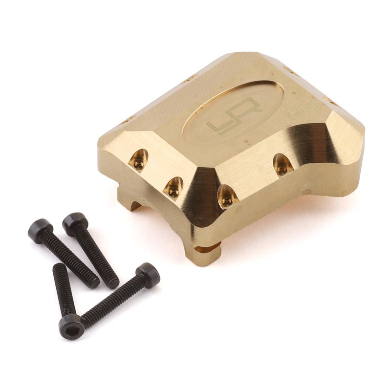 YEAH RACING TRX4-041 TRX-4/TRX-6 Brass Differential Cover (65g)