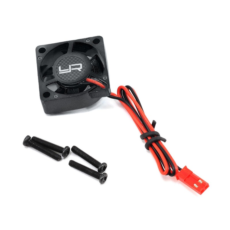 YEAH RACING YA-0180 30x30x10mm Tornado High Speed Fan Black