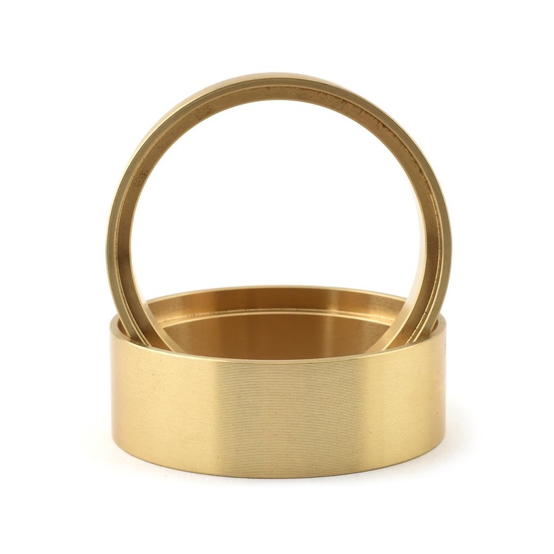 VANQUISH VPS05253 Brass 0.8" 1.9 Wheel Clamp Rings (2)