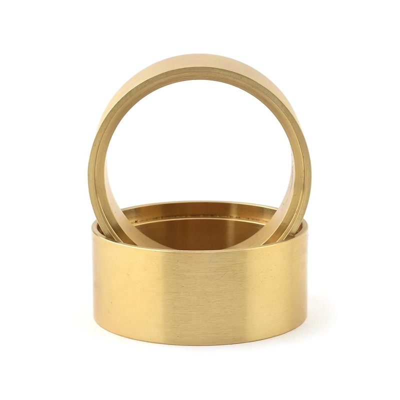 VANQUISH VPS05254 Brass 1.0 1.9 Wheel Clamp Rings (2)