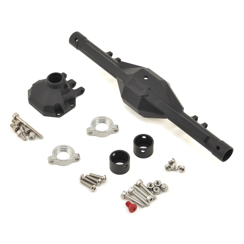 VANQUISH VPS07851 Currie F9 SCX10-II Rear Axle Black Anodized