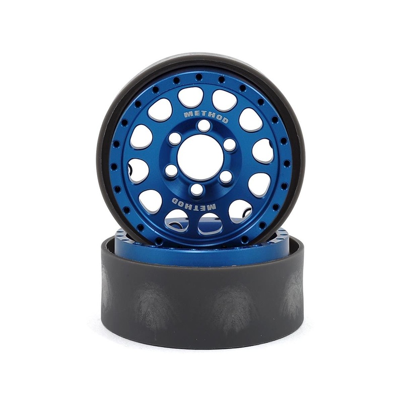 VANQUISH VPS07916 Method 105 1.9 Beadlock Crawler Wheels Blue / Black