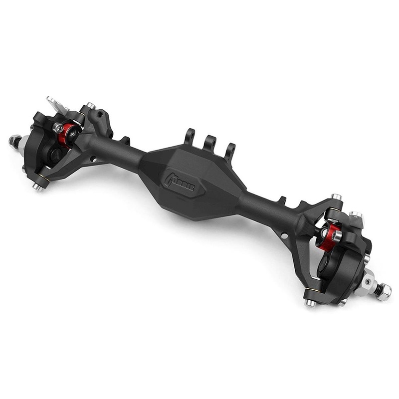 VANQUISH VPS08350 Currie Portal F9 SCX10 II Front Axle Kit Black