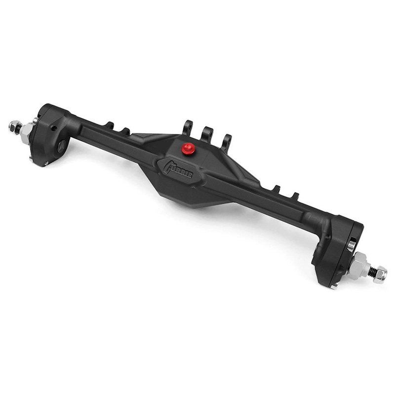 VANQUISH VPS08360 Currie Portal F9 SCX10 II Rear Axle Kit Black