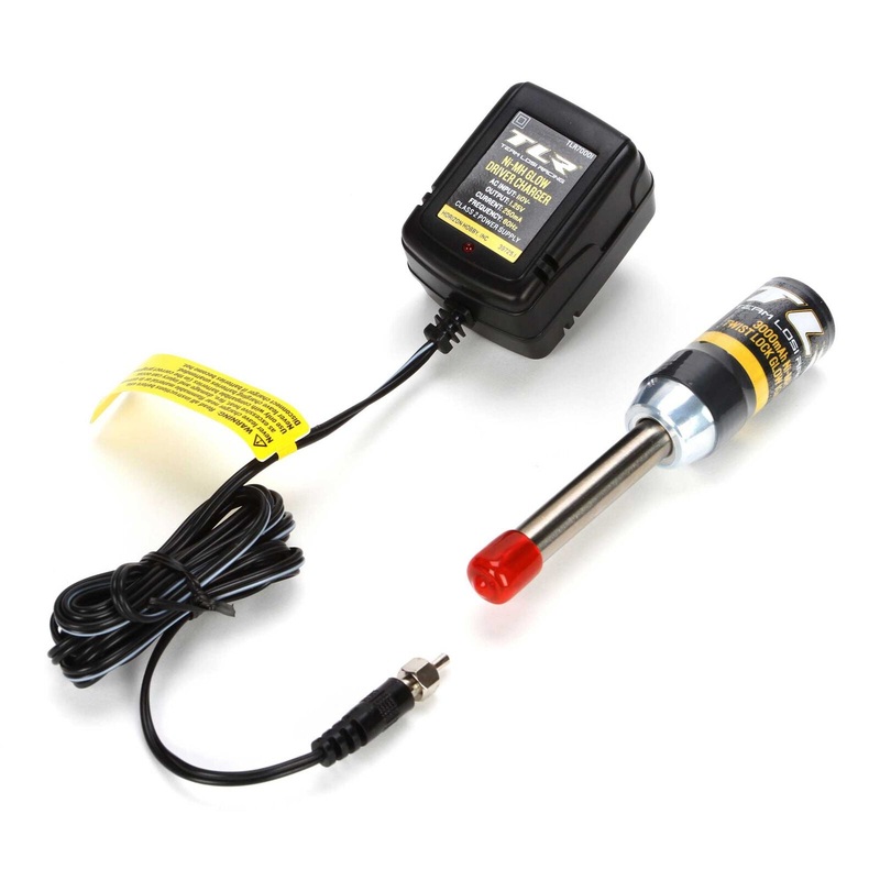 LOSI TLR70001 Twist Lock Glow Igniter and Charger Combo
