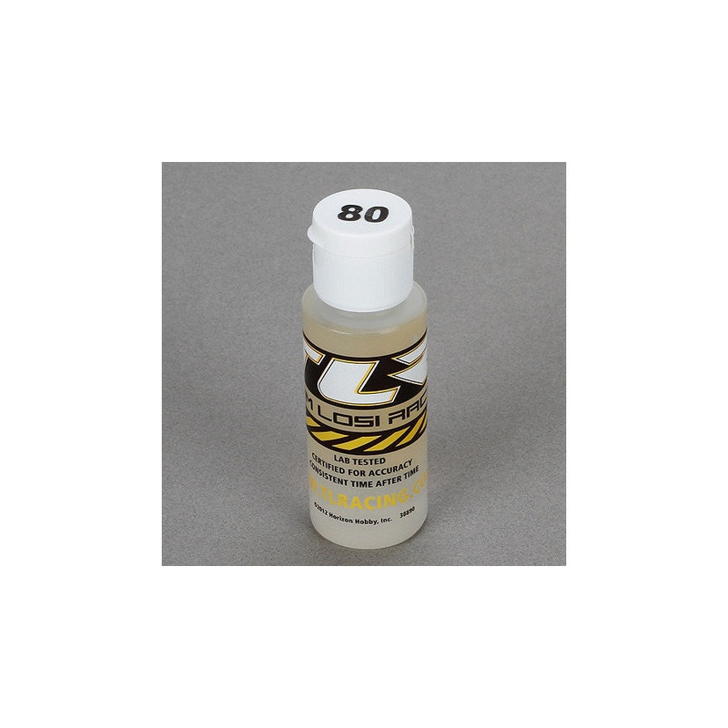 LOSI TLR74016 Silicone Shock Oil 80 Wt 2 oz