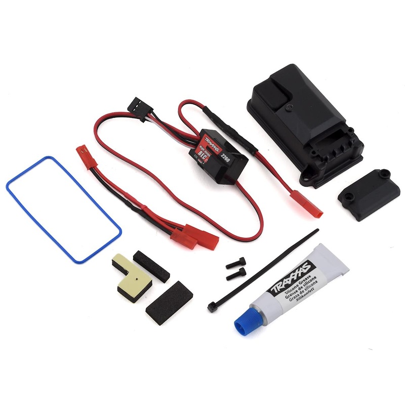 TRAXXAS 2262 BEC, complete includes receiver box cover and seals