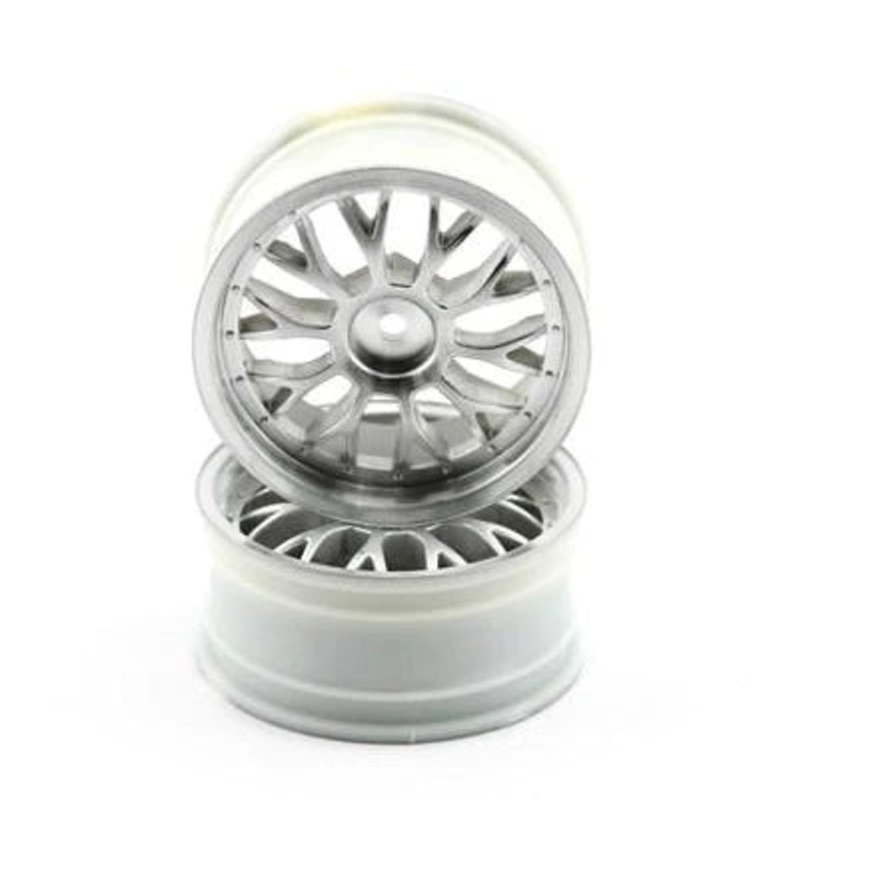 TRAXXAS 4872 Wheels, satin finish, mesh (2.0)(designed to fit 1.9 tires)(2) FOR NITRO 4-TEC