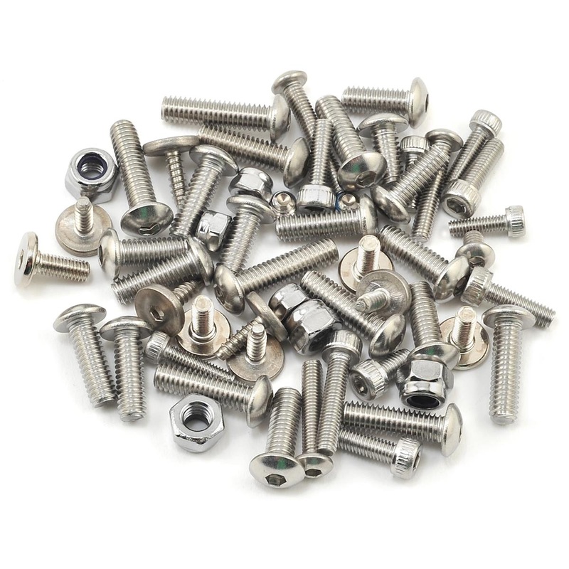 TRAXXAS 5746X Hardware kit, stainless steel, Spartan/DCB M41