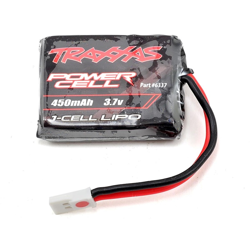 TRAXXAS 6337 DR-1 1S Power Cell LiPo Battery (3.7V/450mAh)