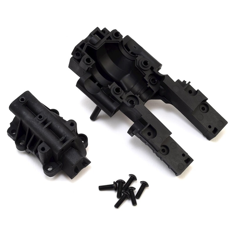 TRAXXAS 8630 Bulkhead, front (upper and lower)/ 4x12mm BCS (6) (requires #8622 chassis)